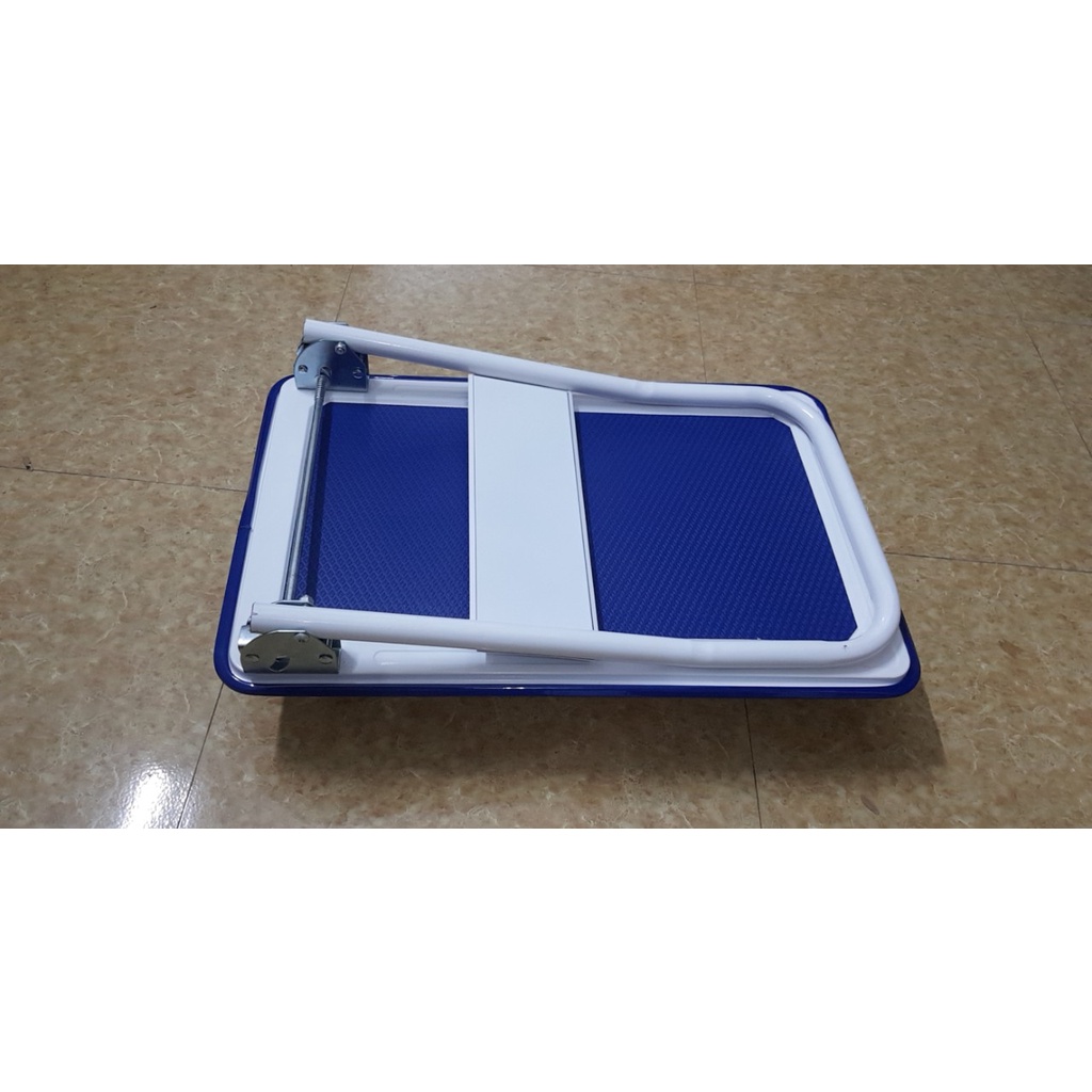 Xe Đẩy hàng gấp gọn 4 bánh Sàn Sắt  Xe Gấp Gọn Tải trọng Lớn -XDT04