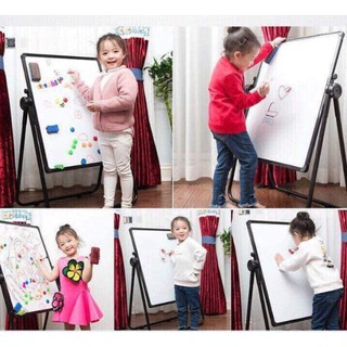 Bảng viết Flipchart Silicol FB66 xoay lật 360 độ có 2 mặt