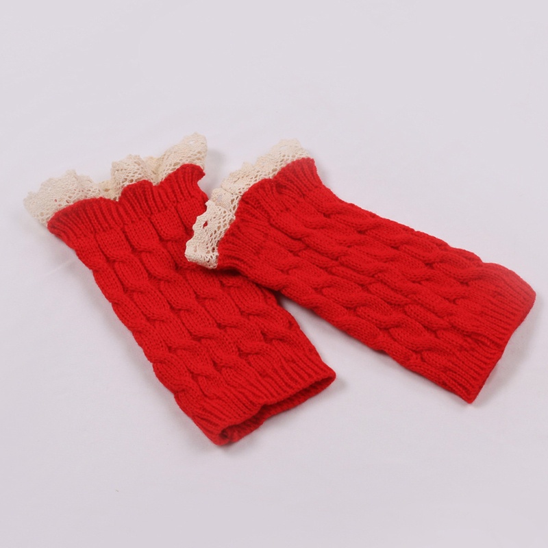 Găng Tay Hở Ngón Giữ Ấm Màu Sắc Đơn Giản Thời Trang Mùa Đông Cho Nữ