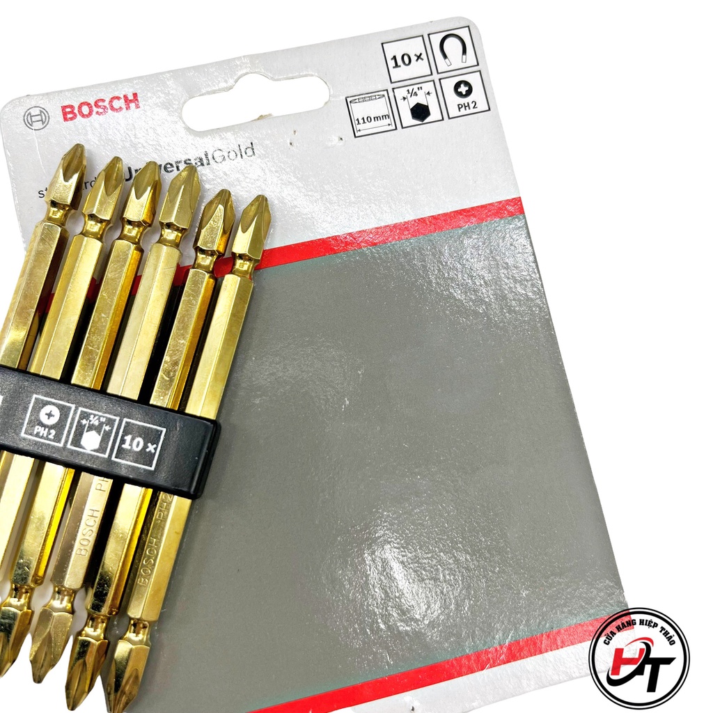 Mũi vít đầu bắn vít vặn bake ph2 nam châm từ tính Bosch Chính Hãng DTV-BOSCH