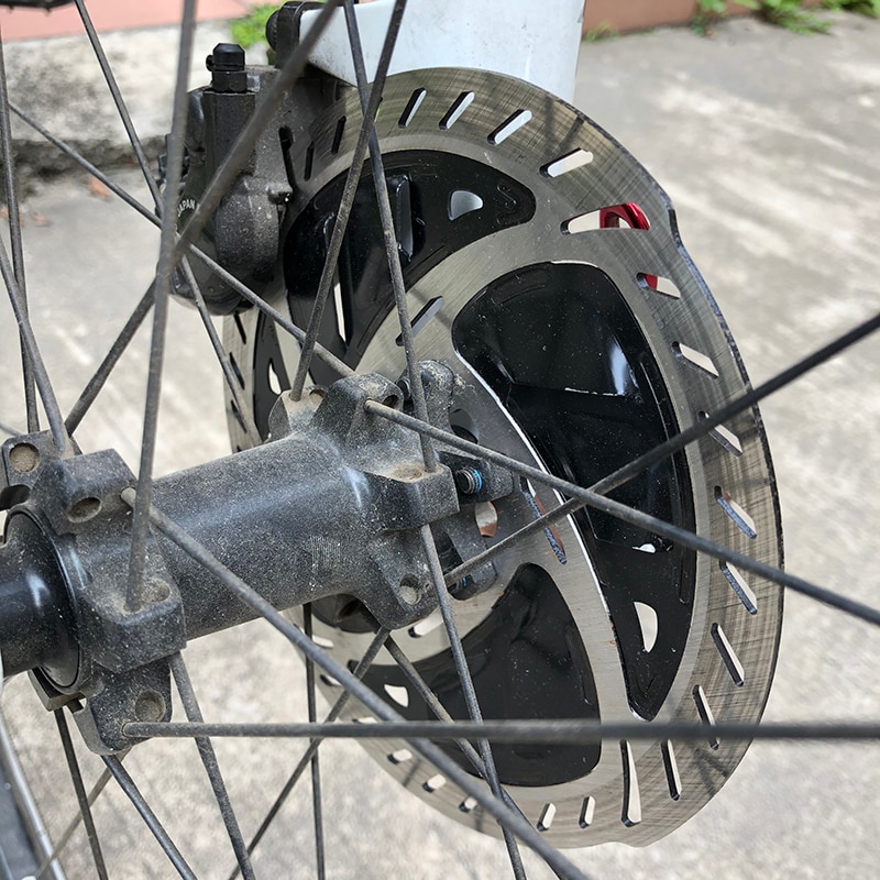 RT900 Trung tâm xe đạp Khóa đĩa phanh Rotor 140 / 160mm MTB DH Road Bike tản nhiệt Làm mát Rotor nổi với 6 chốt