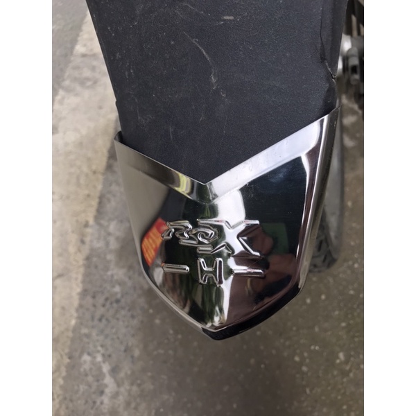 Dè trước sau inox/ Đuôi mỏ inox cho xe máy Wave 100, 50cc, Wave 110, Wave RSX, Wave Blade,rsx, từ năm 2006->2024