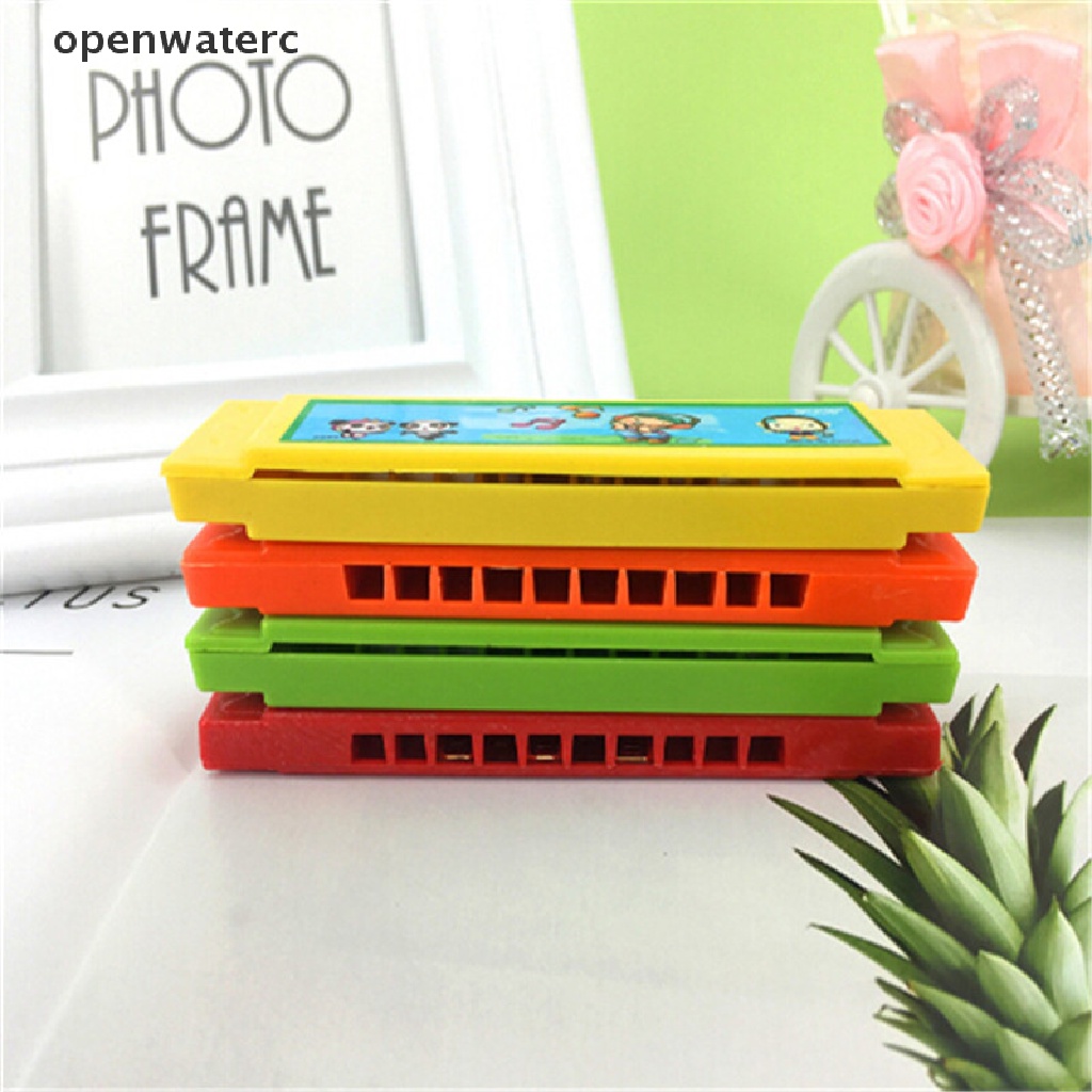 Kèn Harmonica Đồ Chơi Bằng Nhựa In Họa Tiết Hoạt Hình Dễ Thương Vui Nhộn Cho Bé