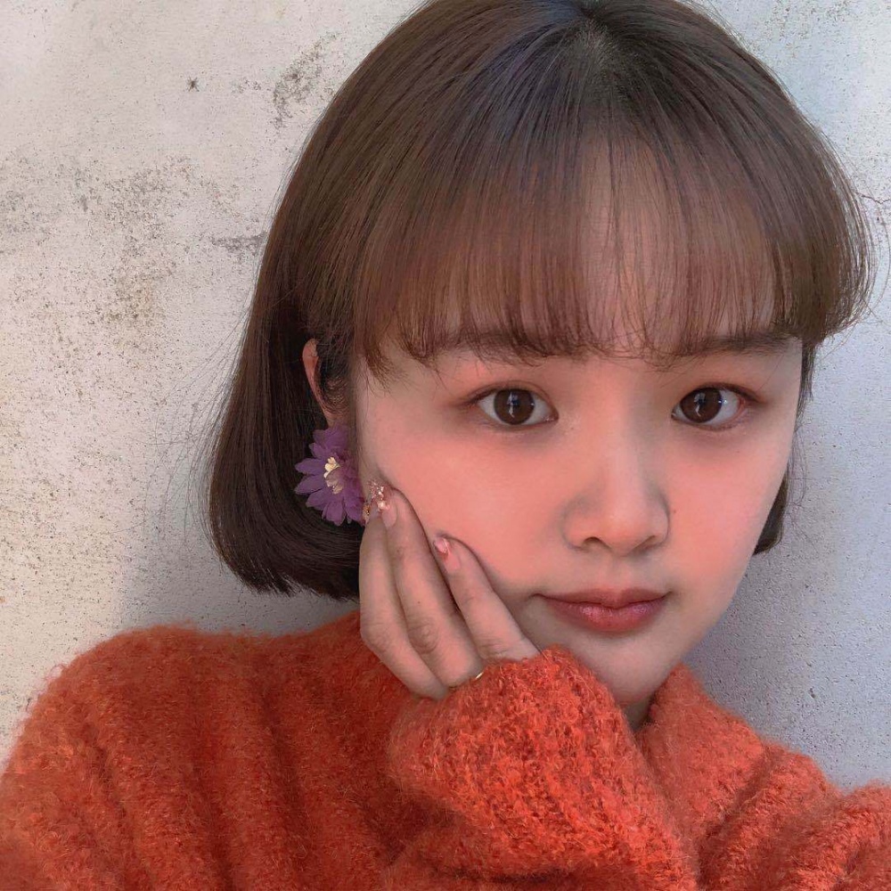 Khuyên Tai Hoa Trà Vải Ren Handmade Xinh Xắn