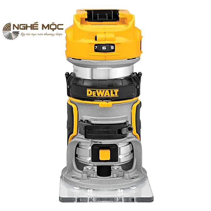 Máy phay pin DEWALT DCW600N máy soi DCW600 Dewalt chính hãng Nghề Mộc
