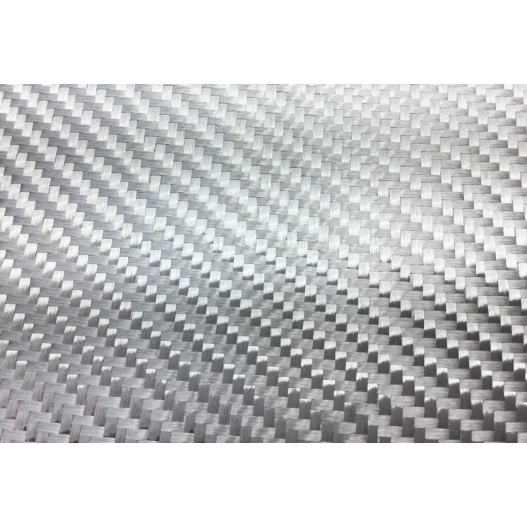 10 mét vải carbon dệt chéo silver