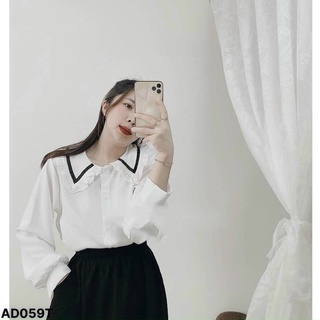 áo babydoll tiểu thư ly tay kaca TH0001 aosomicongsothietke