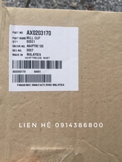 Máy xay sinh tố panasonic MXV310- phụ kiện