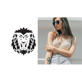 Khuôn hình xăm sư tử