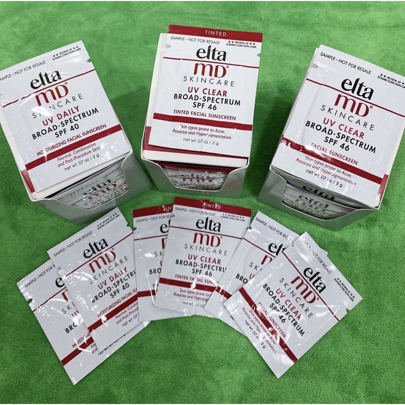 [Sample 2g] Kem Chống Nắng ELTA MD Mỹ (SPF46- 40 - SPF46 có màu)