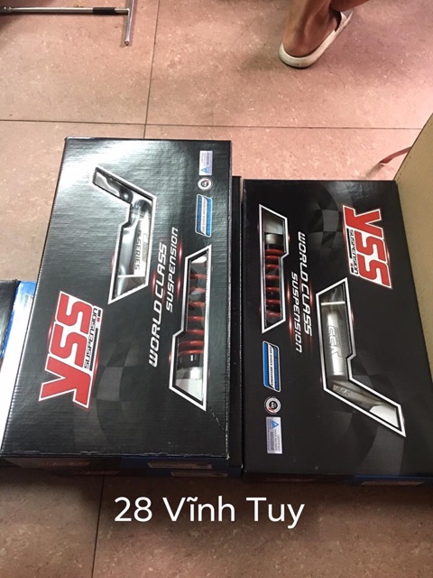 Phuộc yss G - series lắp yamaha NVX