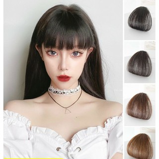 Tóc giả làm từ tóc thật - Mái ngố