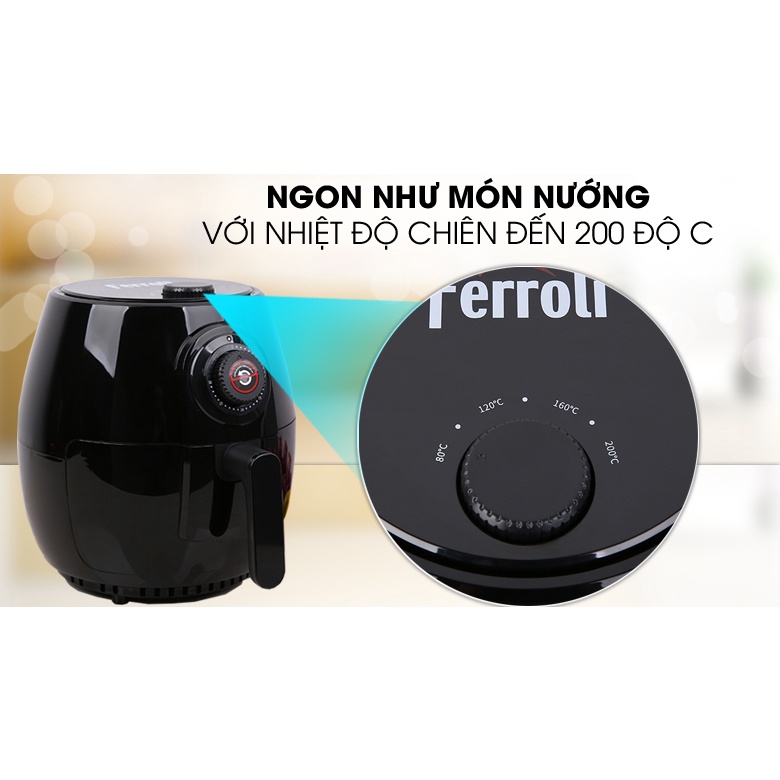 Nồi chiên không dầu Ferroli FAF4.0M 4 Lít - Hàng chính hãng