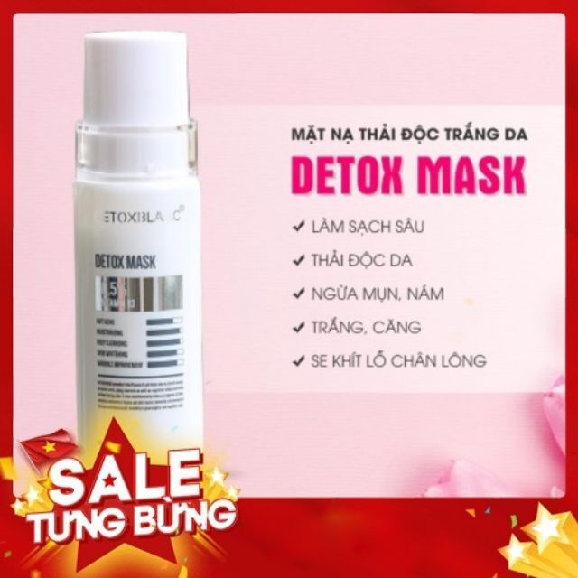 MẶT NẠ THẢI ĐỘC DETOX BLANCE ( MẪU MỚI)