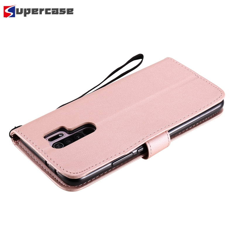 Bao da điện thoại nắp gấp có ngăn để thẻ bảo vệ cho Xiaomi Redmi 9c 9a 9 Note 9 Pro Max 9s