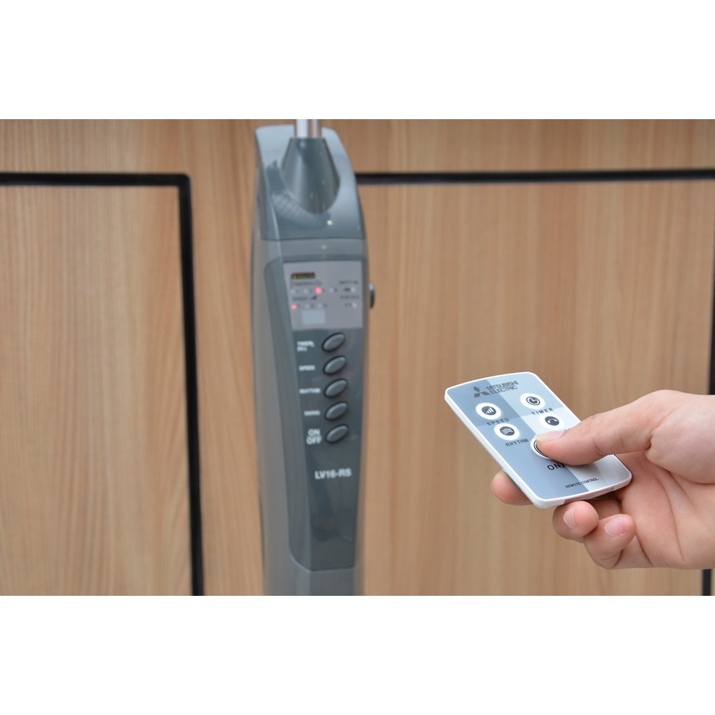 Quạt đứng Mitsubishi LV16RT-CY-GY Xám Đậm