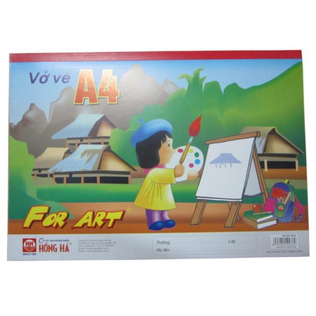 Sổ vẽ A4,A3 Hồng Hà