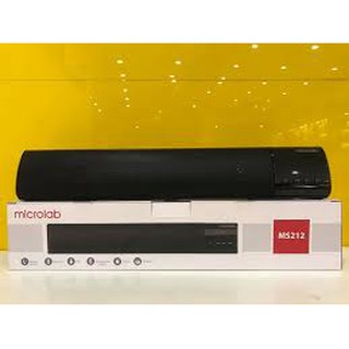 Loa bluetooth Microlab MS212 (Bluetooth, FM, Thẻ nhớ, USB, AUX, Pin sạc 8 tiếng)