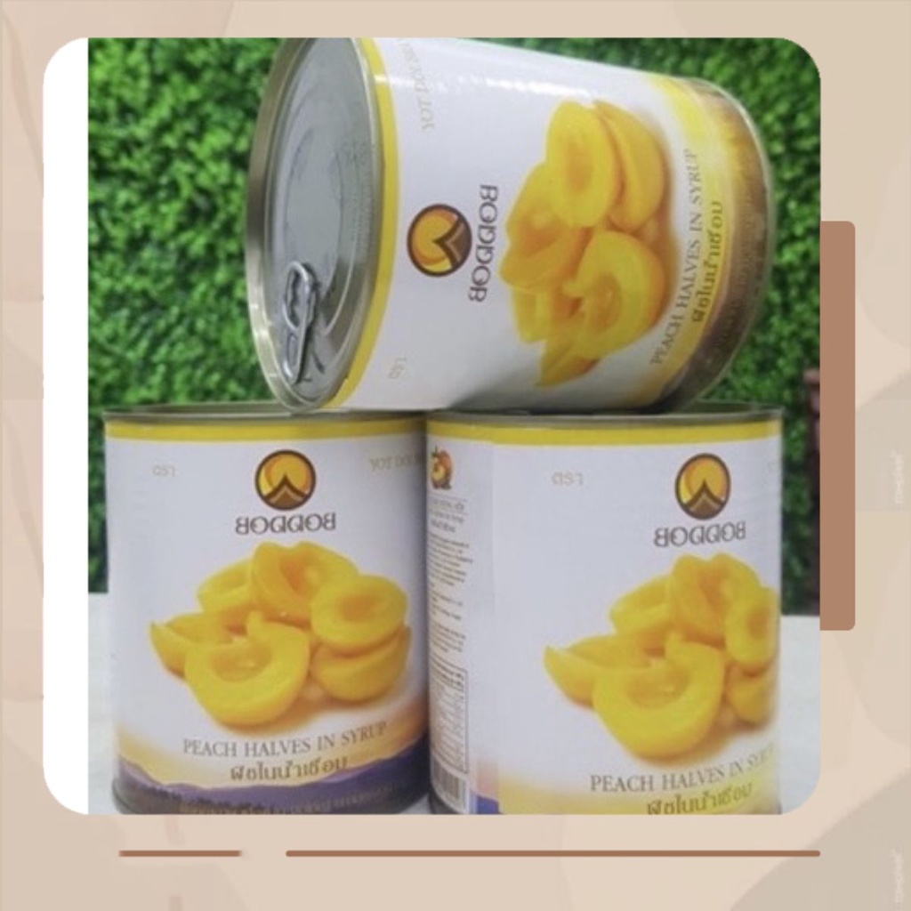 Đào Lon Ngâm Thái Lan 820g (date tận 2025)