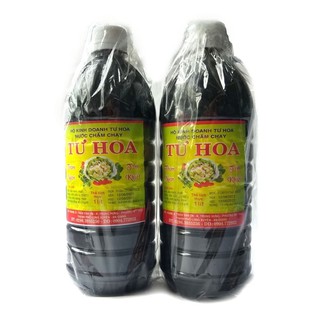 1 lít nước mắm chay , nước tương Tư Hoa