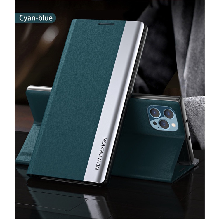 Bao Da Điện Thoại Nắp Lật Từ Tính Cho Redmi Note 11 11s 10 10S 9 Pro Max 9S 8 8 Pro 8T