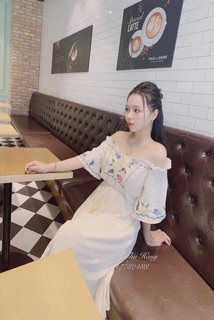Váy thổ cẩm kèm ảnh thật