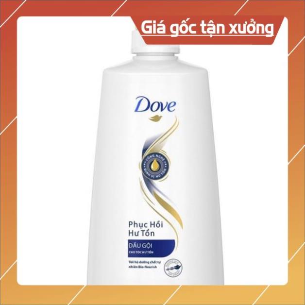 [ICLN9 giảm 5K cho đơn hàng 50k]  [ Chuẩn] Dầu Gội Dove Phục Hồi Hư Tổn 650g