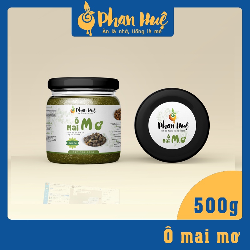 Ô mai xí muội mơ gừng chua mặn ngọt Phan Huệ đặc biệt. Mơ miền bắc chọn lọc. Đặc sản Hà Nội.