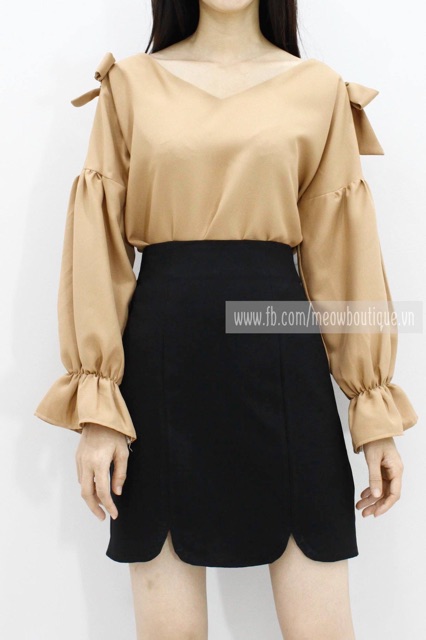 [Mã FADIRECT20 giảm 20K đơn 150K] [Hình thật tự chụp] Short váy vạt bầu xẻ công sở nữ | BigBuy360 - bigbuy360.vn