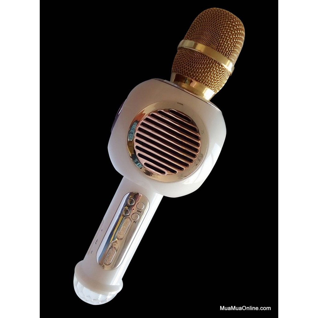 Micro Bluetooth Karaoke M8 Đèn Led Âm Thanh Cực Hay