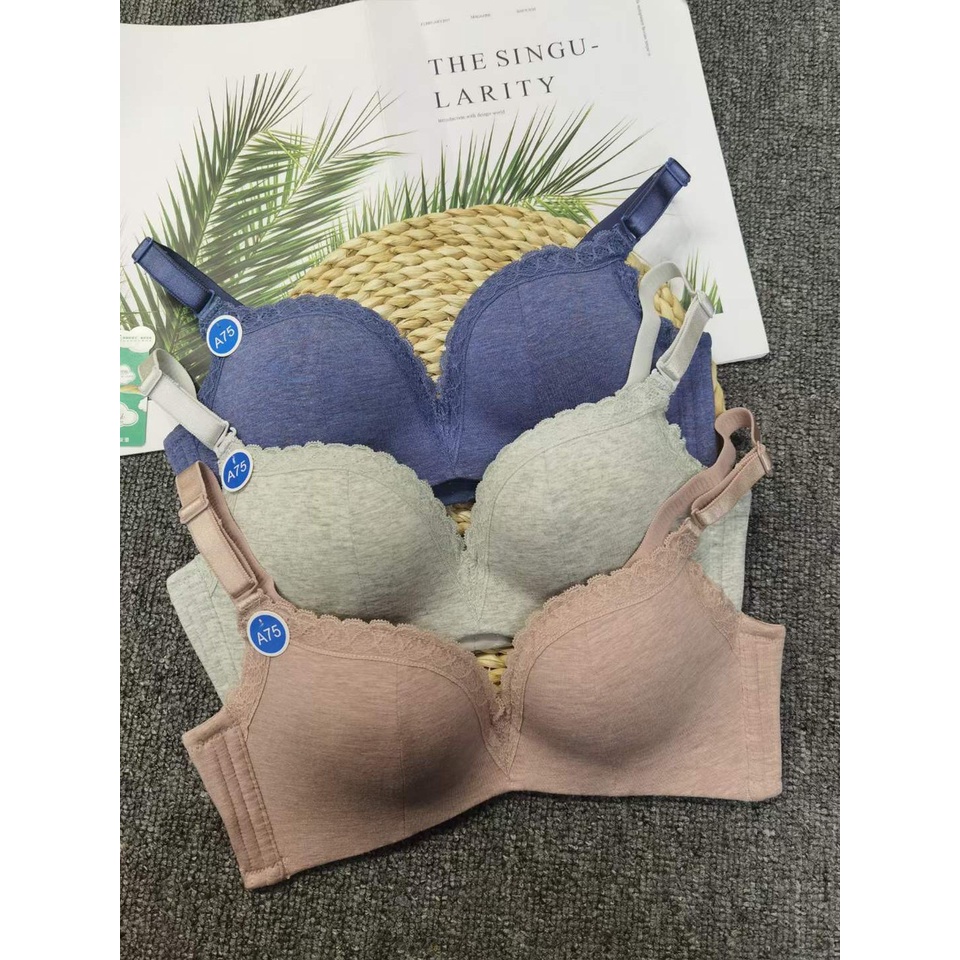 Áo lót nữ su đúc không gọng mút dày nâng ngực (Size 36)