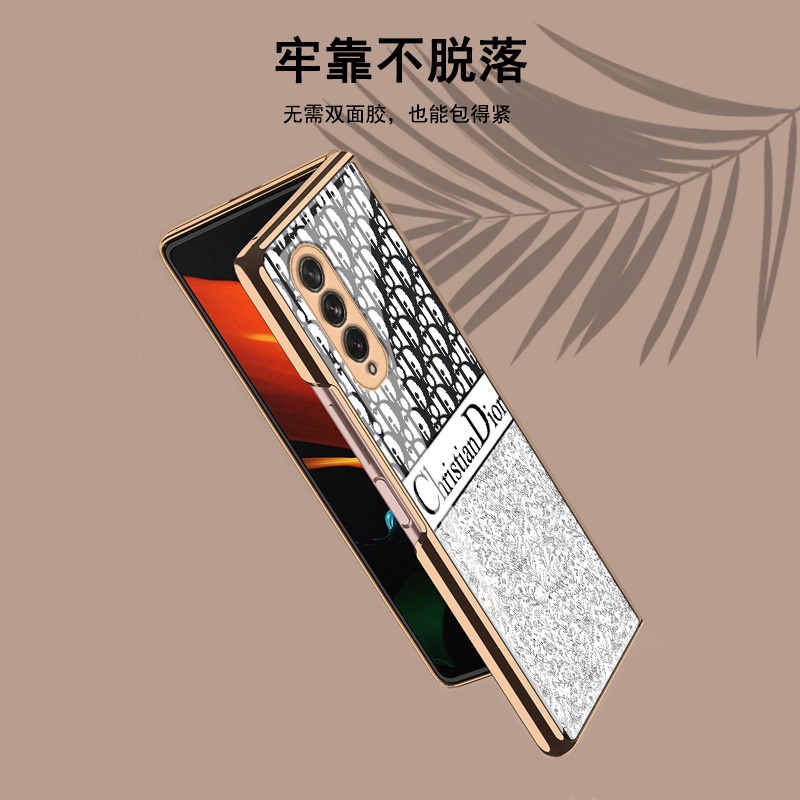 Ốp Điện Thoại Kính Cường Lực Sang Trọng Cho Samsung Galaxy Z Fold4 Fold3 5G Galaxy Z Fold 4 Z Fold 3 Fold 2