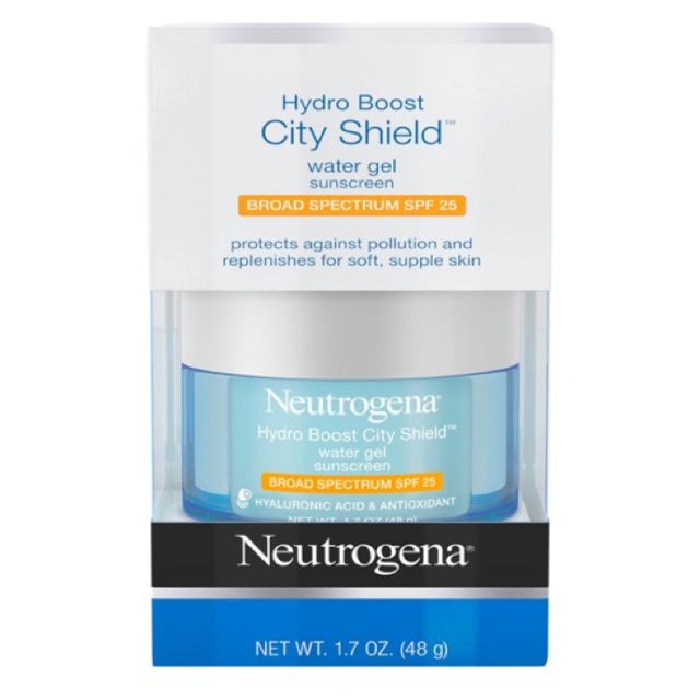 Kem Dưỡng Neutrogena Hydro Boost City Shield Water Gel SPF 25 (48g)