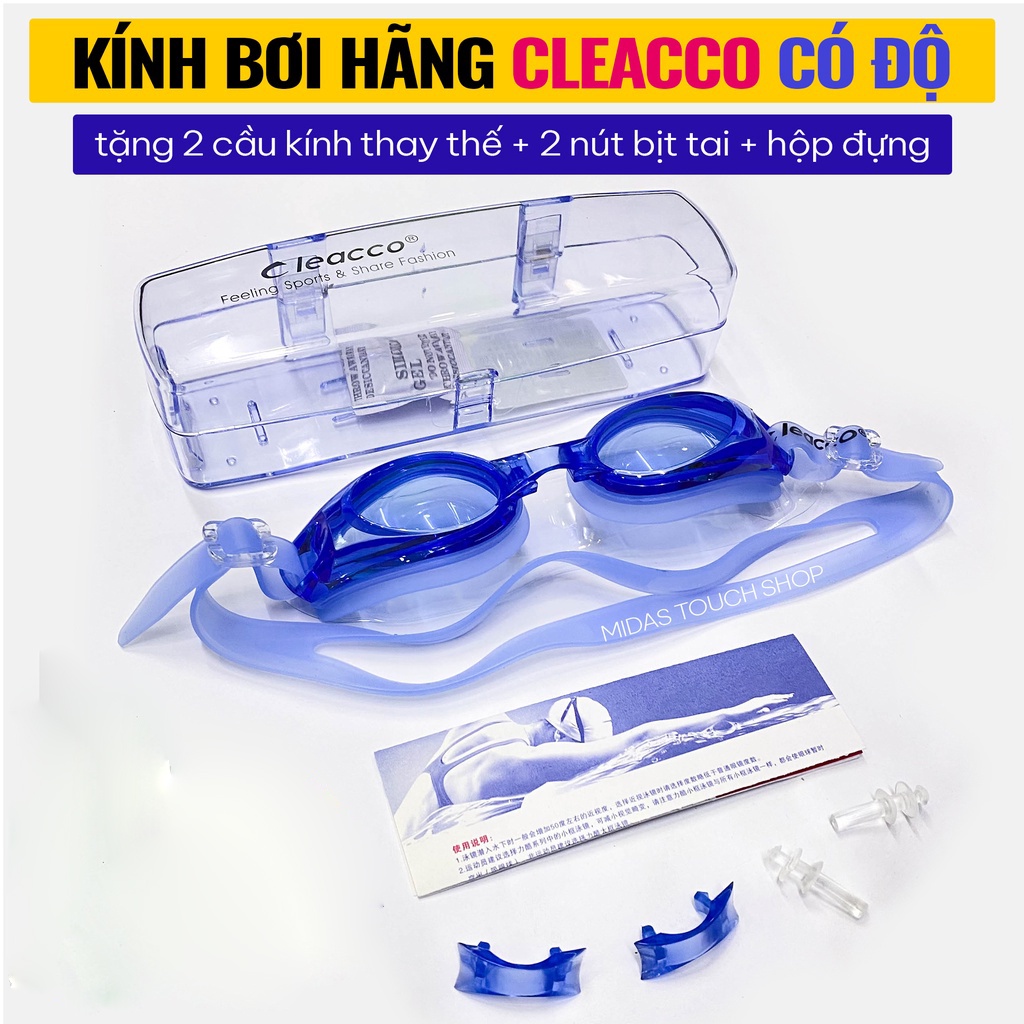 Kính bơi có độ Cleacco dành cho người cận thị SG - 200