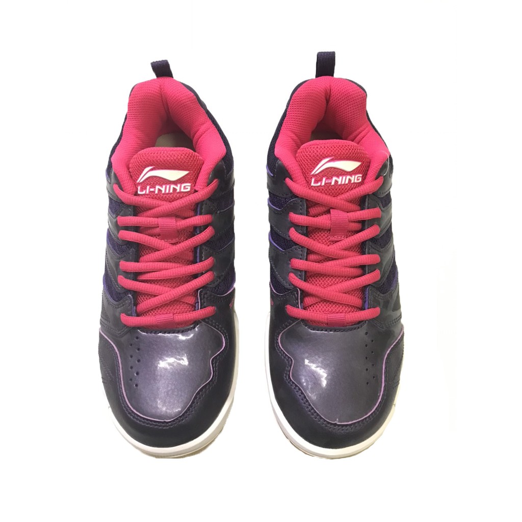 Giày cầu lông Li-ning mẫu mới AYTN042-3M màu tím dành cho cho nữ, giày thể thao giày bóng chuyền nữ