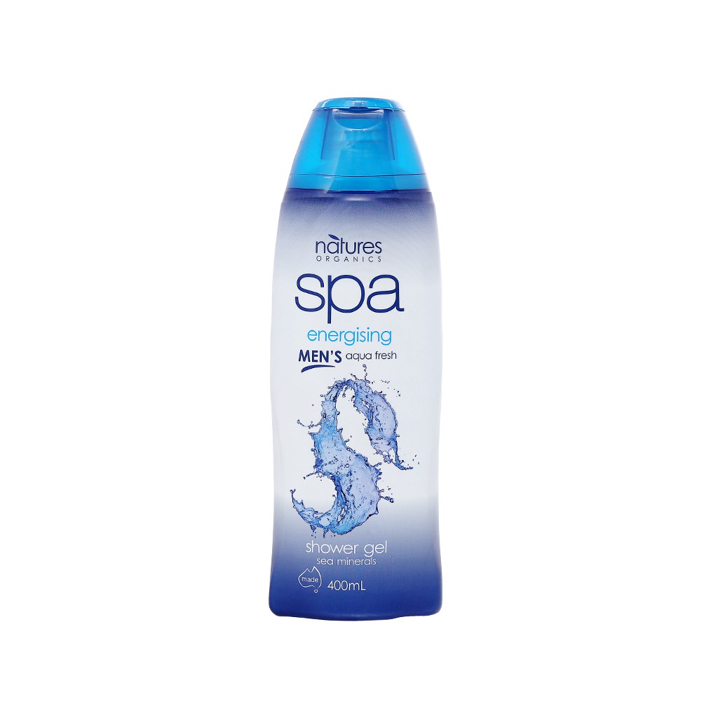 Sữa tắm Spa Men's Energising Aqua Fresh Organic Care 400ml