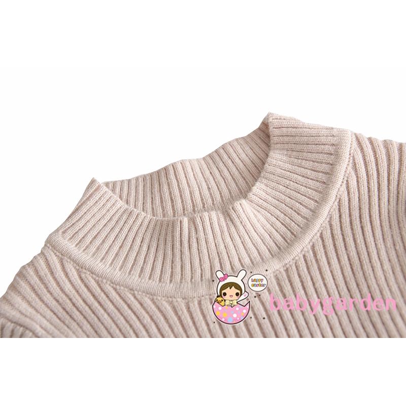 Đầm len tay dài xinh xắn cho bé