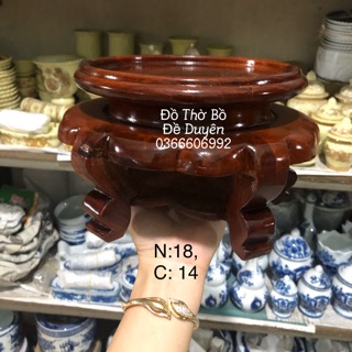 Đế kê tròn phi 18