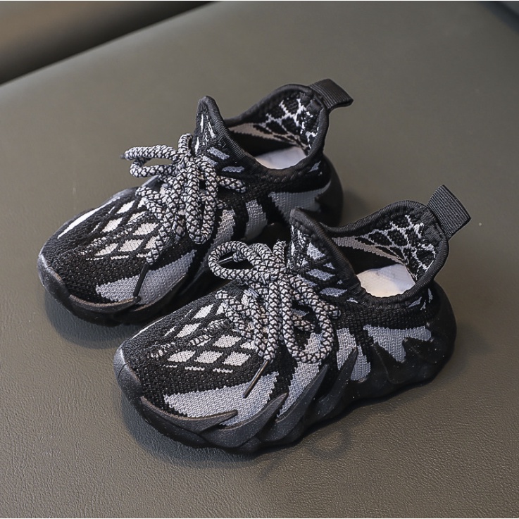 Giày Thể Thao Cho Bé Trai Bé Gái - Giày Trẻ Em Kiểu Lưới Thoáng Khí Bạch Tuộc [D-2]