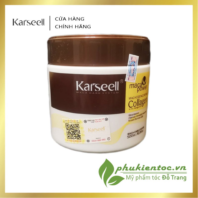 Kem ủ tóc Karseell 500ml dạng hủ