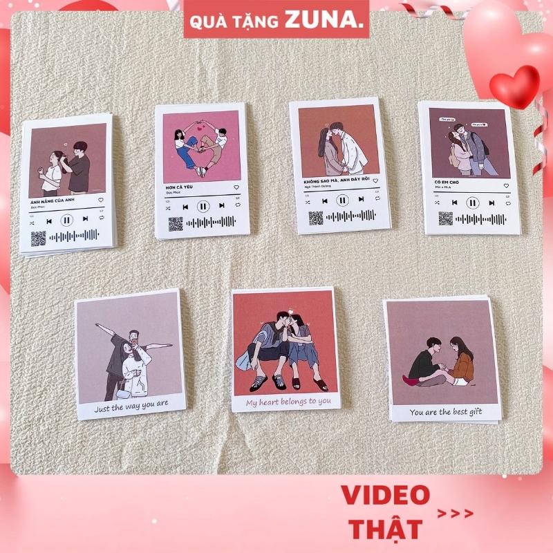 Thiệp tình yêu chúc mừng sinh nhật, Valentine, 8/3, Giáng sinh, Năm mới, 20/10 - Thiệp quét mã QR Code ra bài hát
