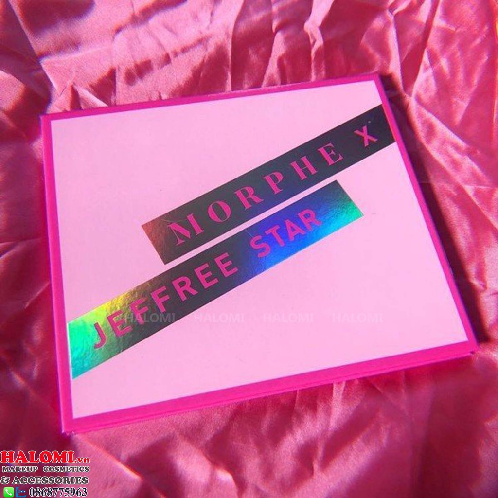 Phấn mắt MORPHE X Jeffree Star Artistry Palette Eyeshadow 30 ô MORPHE