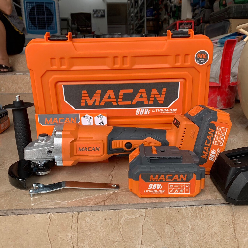 máy mài pin cầm tay máy maig góc chạy pin MACCAN