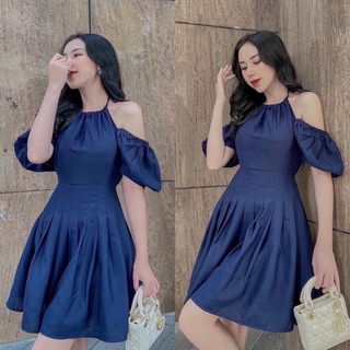 ĐẦM TRỄ VAI CỔ YẾM