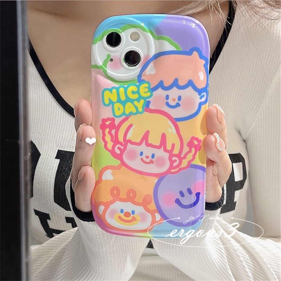 Ốp Điện Thoại Mềm Họa Tiết Hoạt Hình Bảo Vệ Ống Kính Máy Ảnh Cho iPhone 14 13 12 11 Pro Max SE2020 X XR Xs Max 7 8 Plus