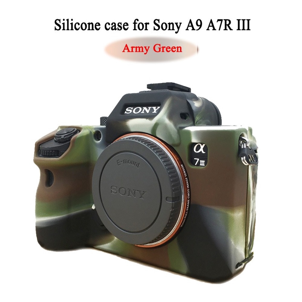 Ốp Điện Thoại Silicon Mềm Bảo Vệ Camera Cho Sony A9 A7R III A7R3 A7 mark 3 A7 III A7R4 A7R IV