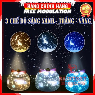 [Sản phẩm Loại 1]   Đèn ngủ led chiếu sao cao cấp dãy ngân hà bầu trời vũ trụ đại dương 3D cho bé tự xoay trần nhà