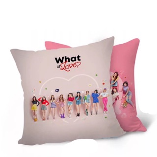 Gối vuông mềm mịn BTS/WANNA ONE/BLACKPINK/TWICE 40x40cm