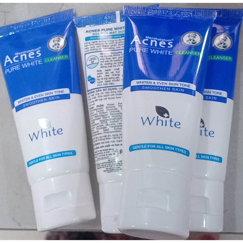 Sữa rửa mặt dưỡng trắng Acnes 25g