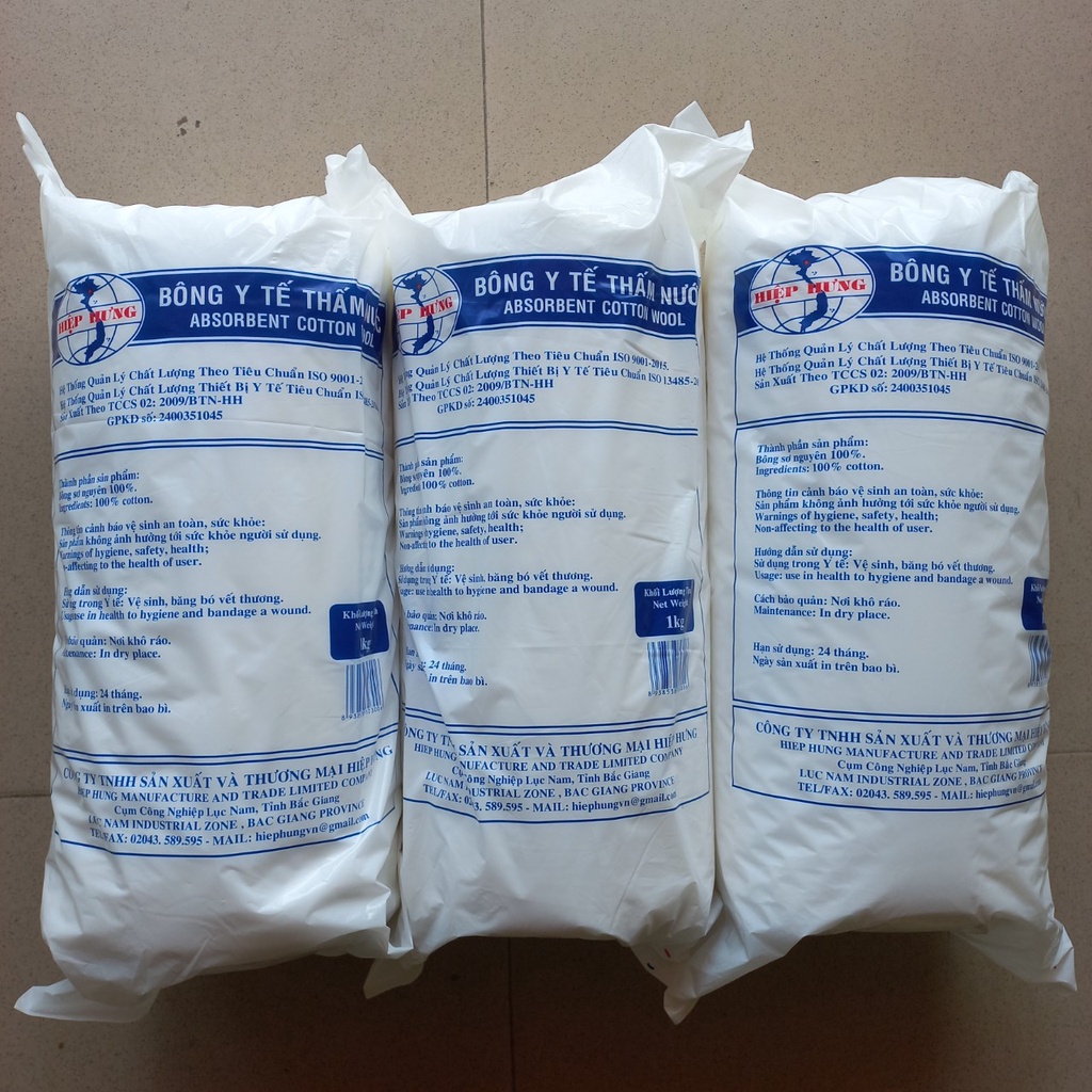 Bông không thấm nước 1kg